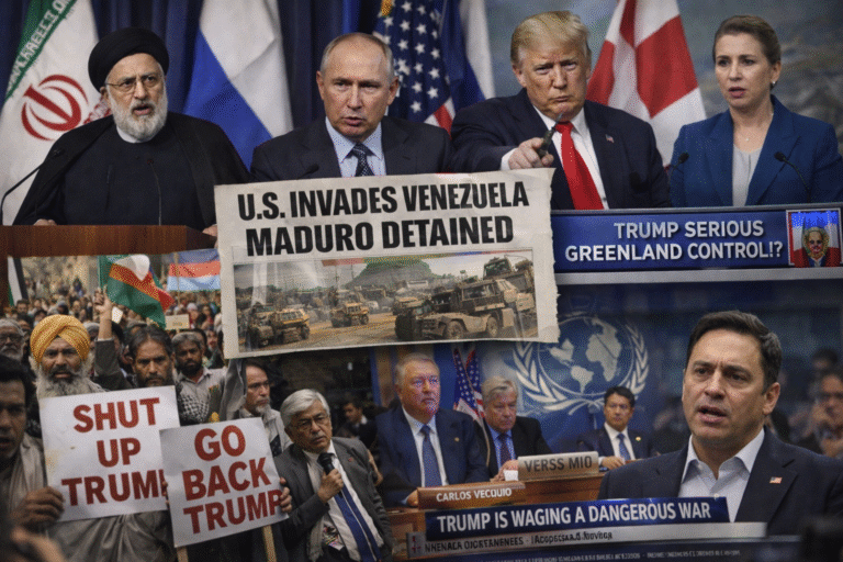 Trump’s January Shockwaves: Venezuela Operation, Greenland Ambitions, and Global Tensions Reshape World Politics