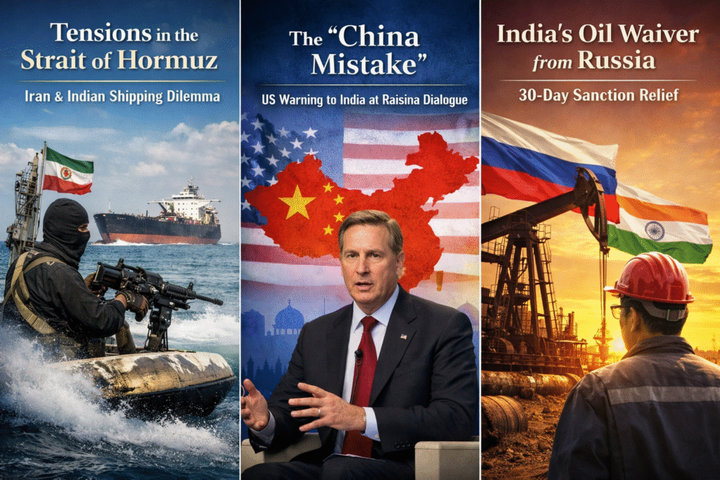 The Great Geopolitical Shift: How India Navigates US Waivers, Iran’s Overtures, and the “China Mistake”