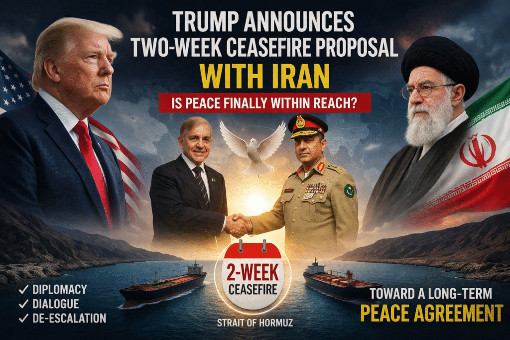 Trump Announces Temporary Ceasefire Proposal with Iran Amid High-Stakes Middle East Tensions