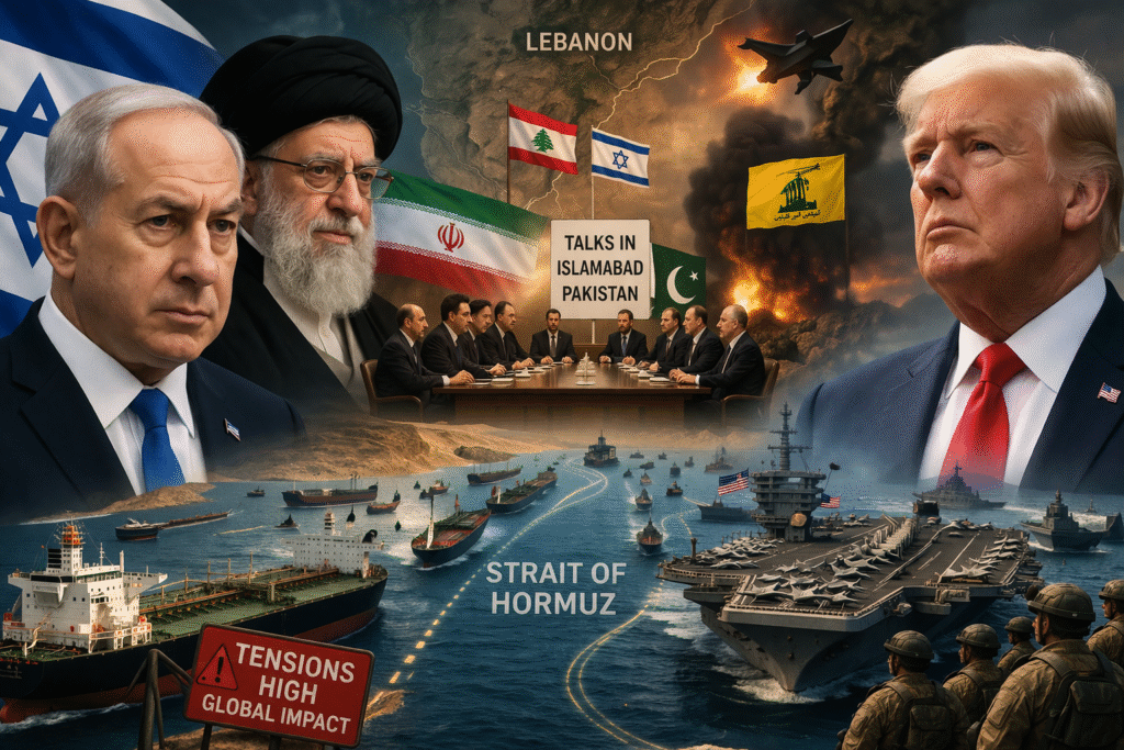 Israel Signals Talks with Lebanon Amid Fragile Ceasefire and Rising Hormuz Tensions