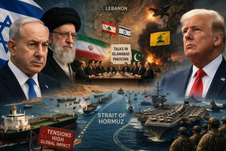 Israel Signals Talks with Lebanon Amid Fragile Ceasefire and Rising Hormuz Tensions