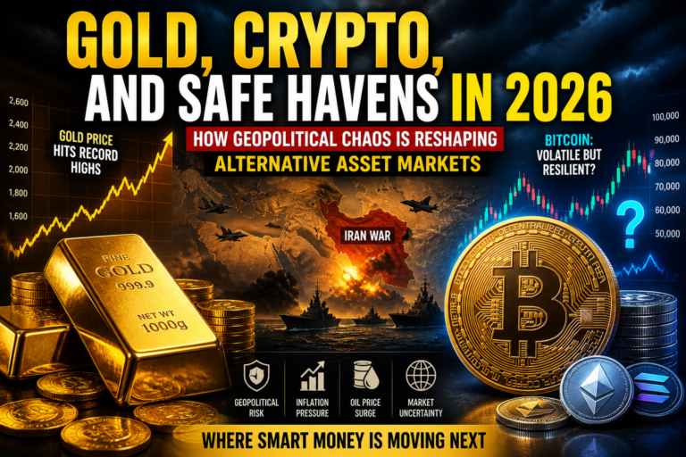 Gold, Crypto, and Safe Havens in 2026: How Geopolitical Chaos Is Reshaping Alternative Asset Markets