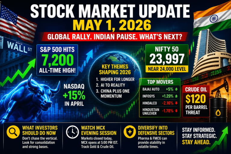 Stock Market Today (May 2026): S&P 500 Hits 7200, Nifty Near 24,000 – What’s Next?